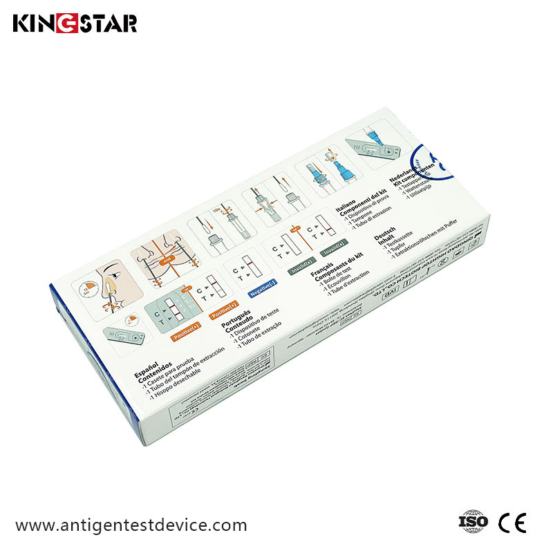 Test rapido antigene Covid-19 Raccolta sicura